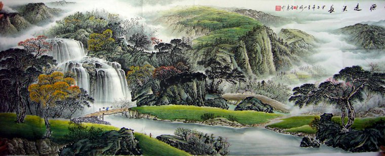国画山水画精品